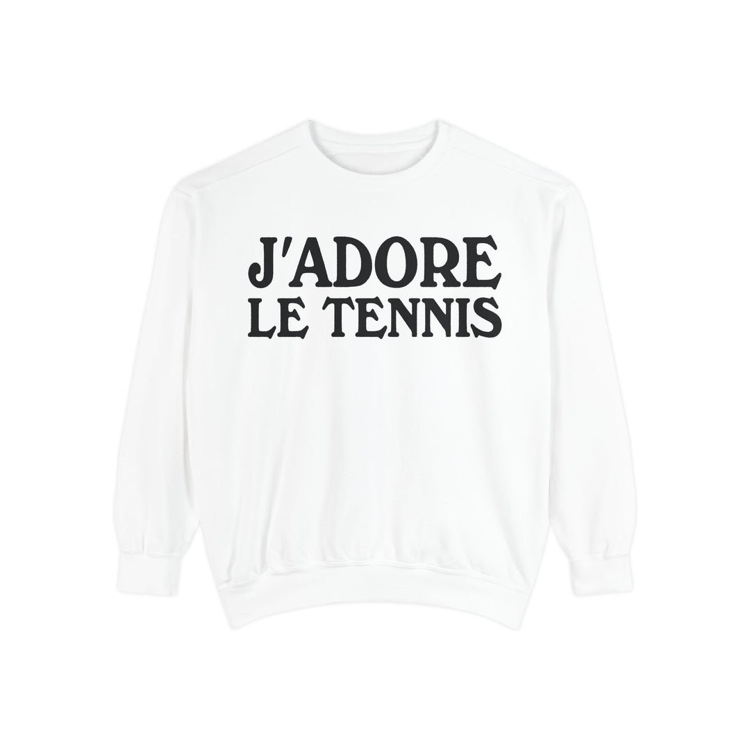J'adore le Tennis  Sweatshirt