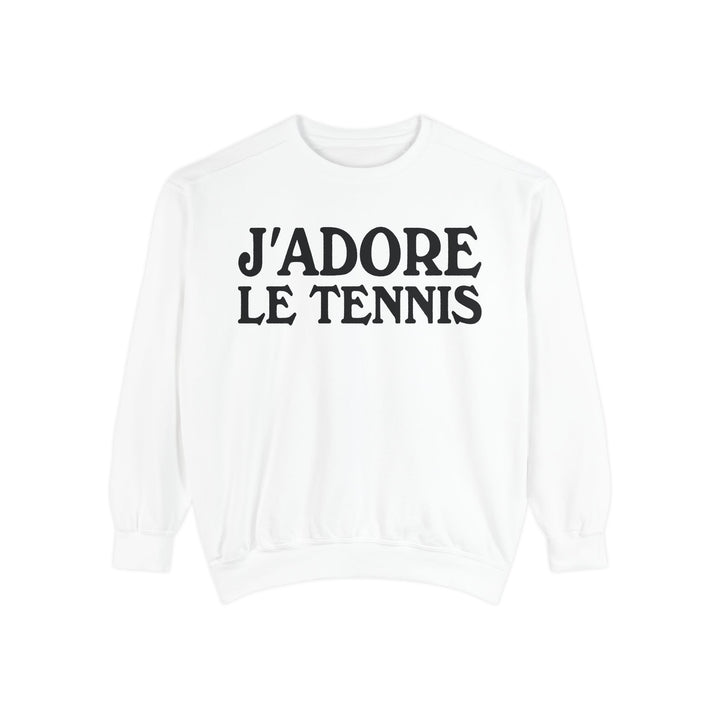 J'adore le Tennis  Sweatshirt