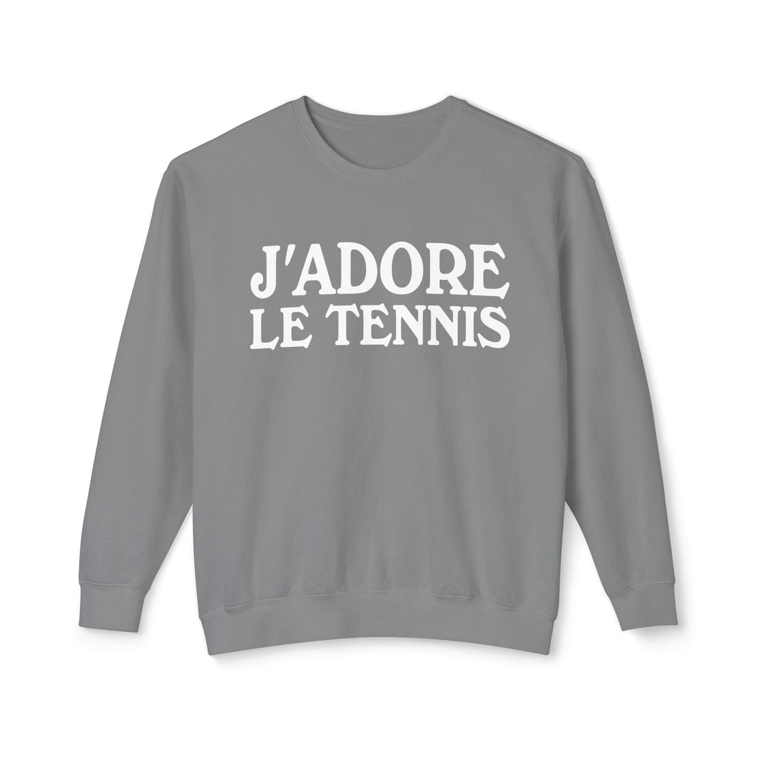 J'adore le Tennis Lightweight Sweatshirt