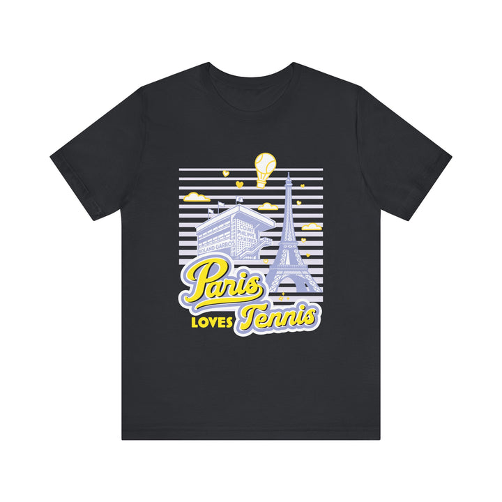 Paris Loves Tennis Unisex T-Shirt