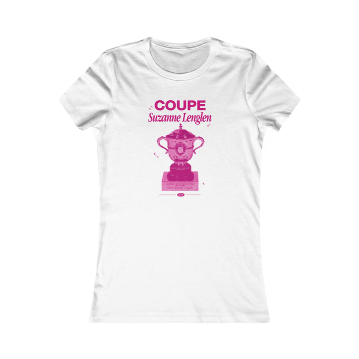 Suzanne Lenglen Trophy Women's Fitted Tee