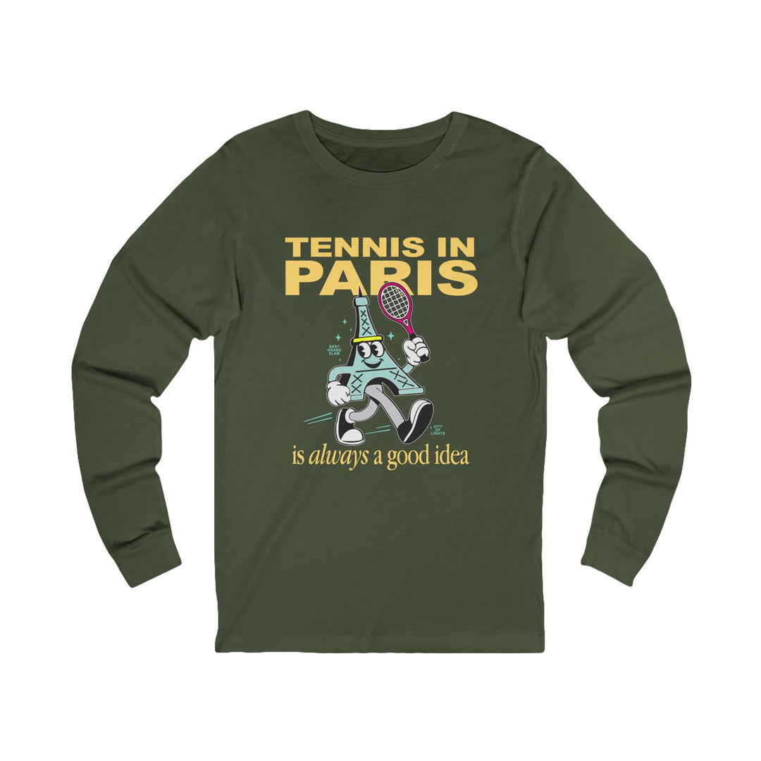 French Open Mascot Long Sleeve T-shirt