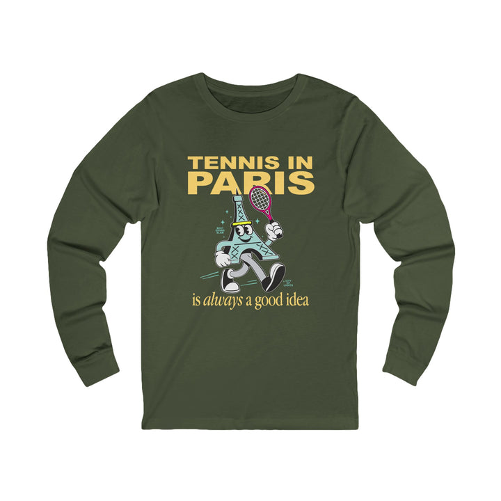 French Open Mascot Long Sleeve T-shirt