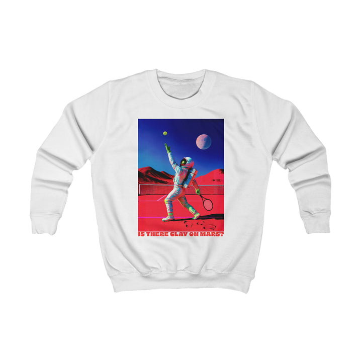 Is There Clay on Mars? Kid's Sweatshirt
