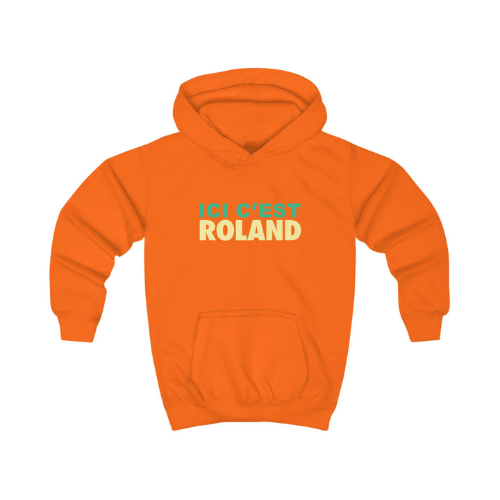 Ici c'est Roland Kid's Hoodie