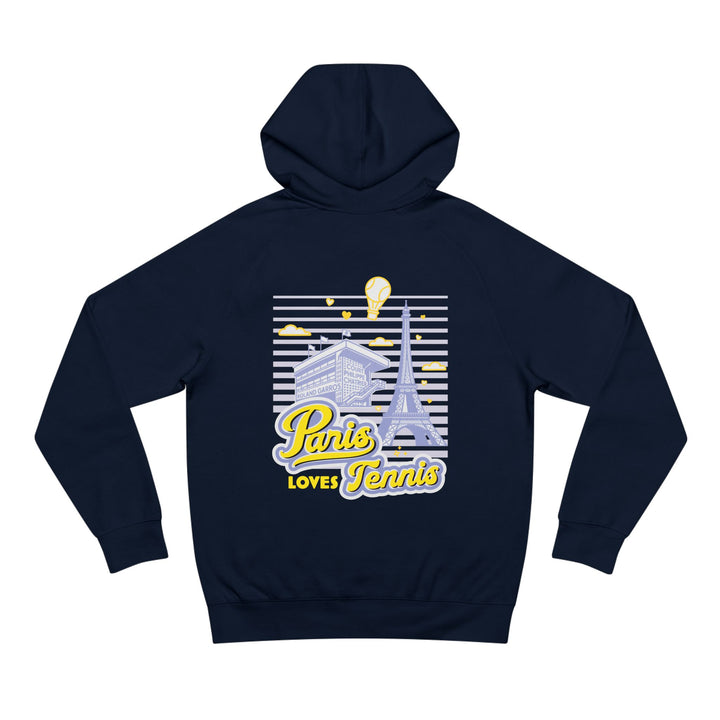 Paris Loves Tennis Hoodie Sweatshirt