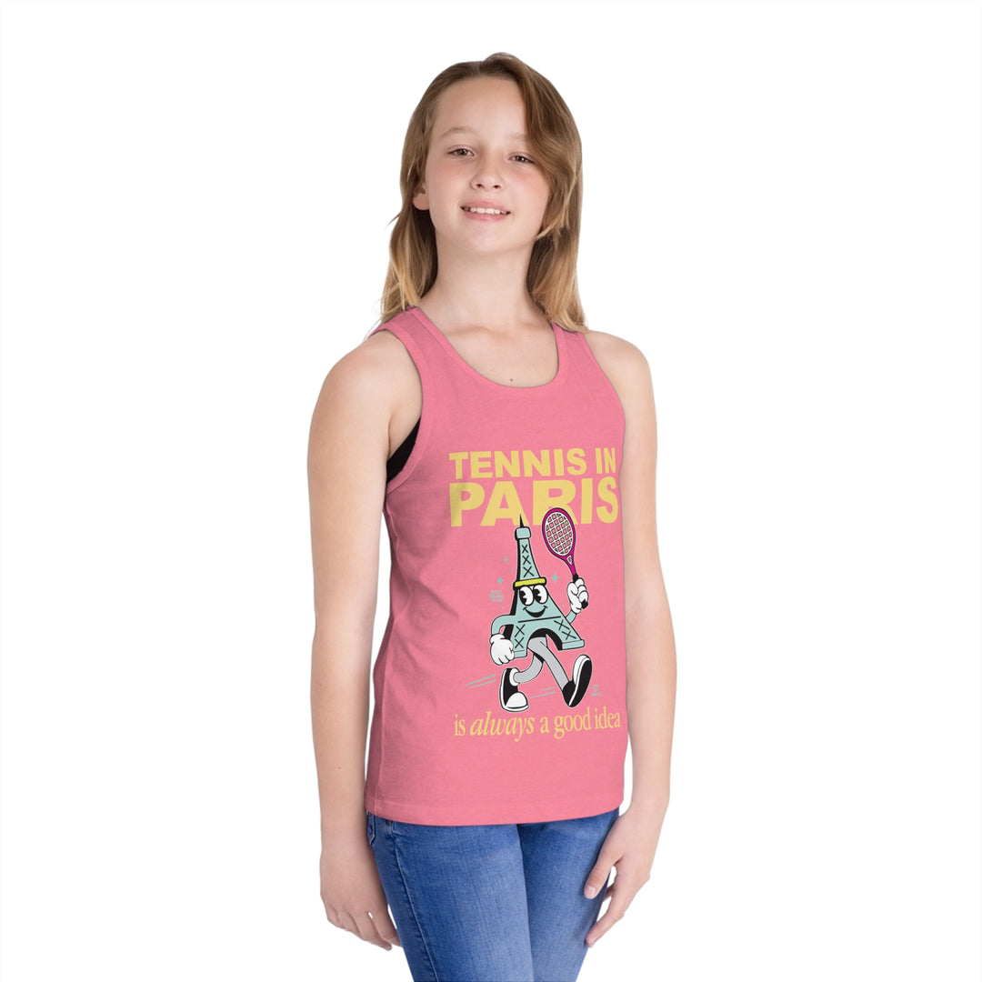 French Open Mascot Kid's Tank Top