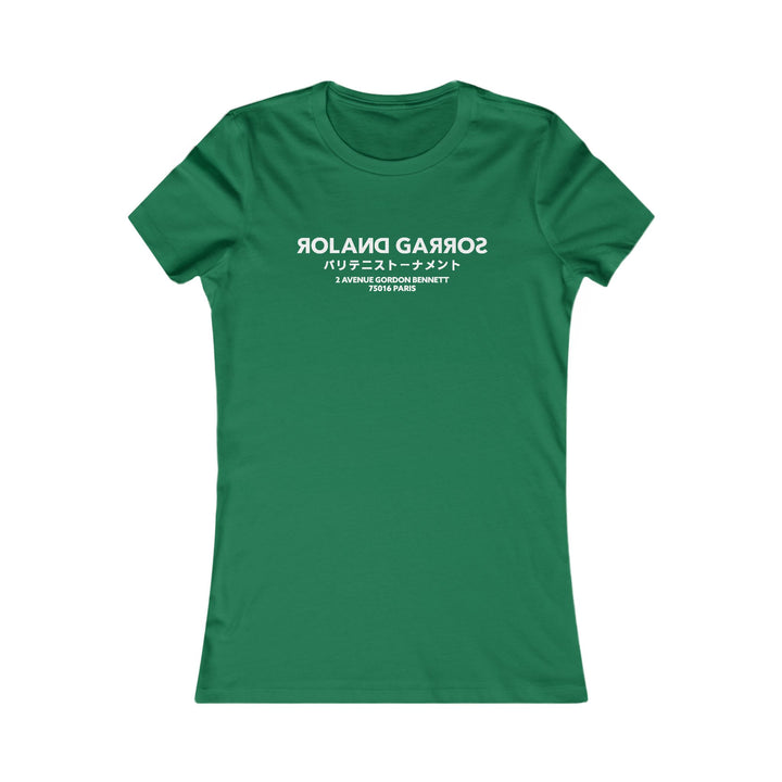 Roland Garros Underground Women's Fitted Tee