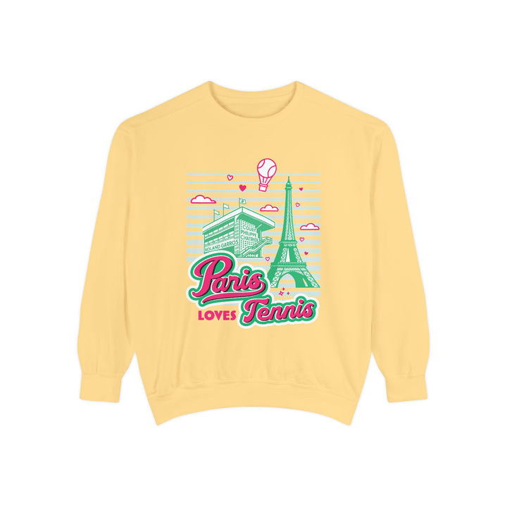 Paris Loves Tennis Sweatshirt