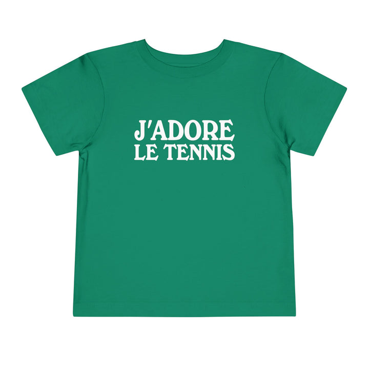 J'adore le Tennis Toddler T-Shirt