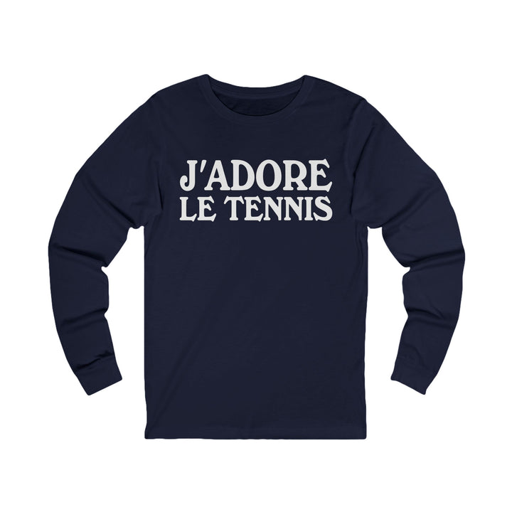 J'adore le Tennis Long Sleeve T-shirt