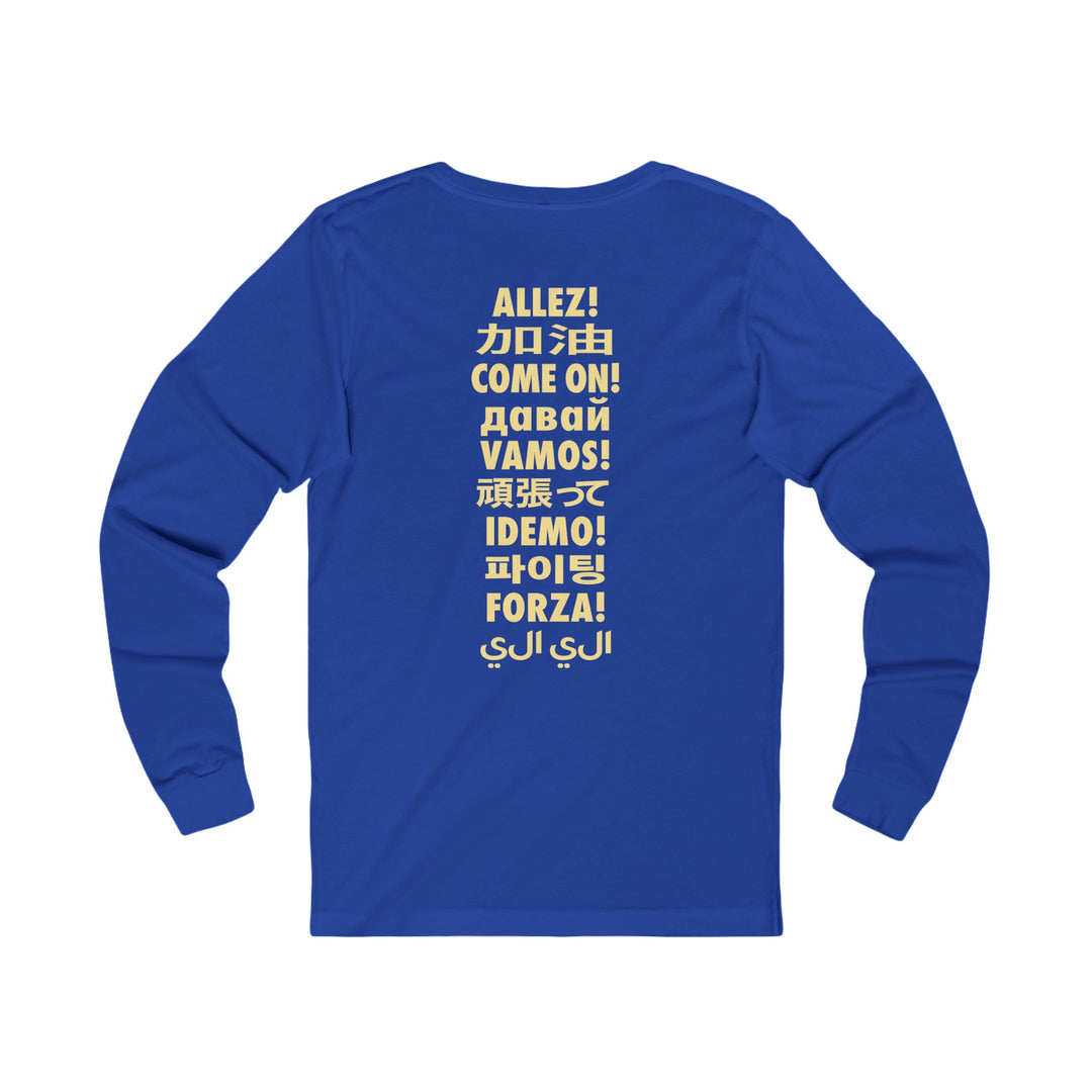 Allez / Vamos Unisex Long Sleeve Tennis T-shirt