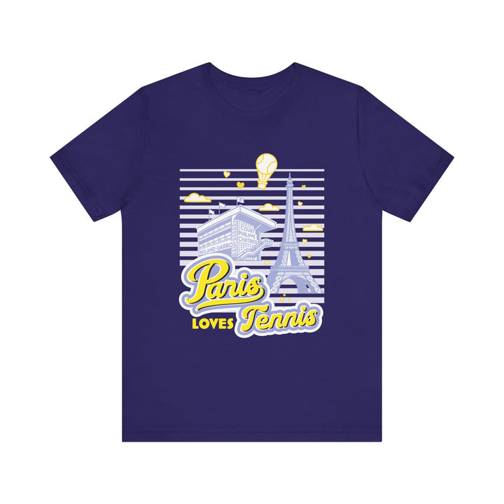 Paris Loves Tennis Unisex T-Shirt
