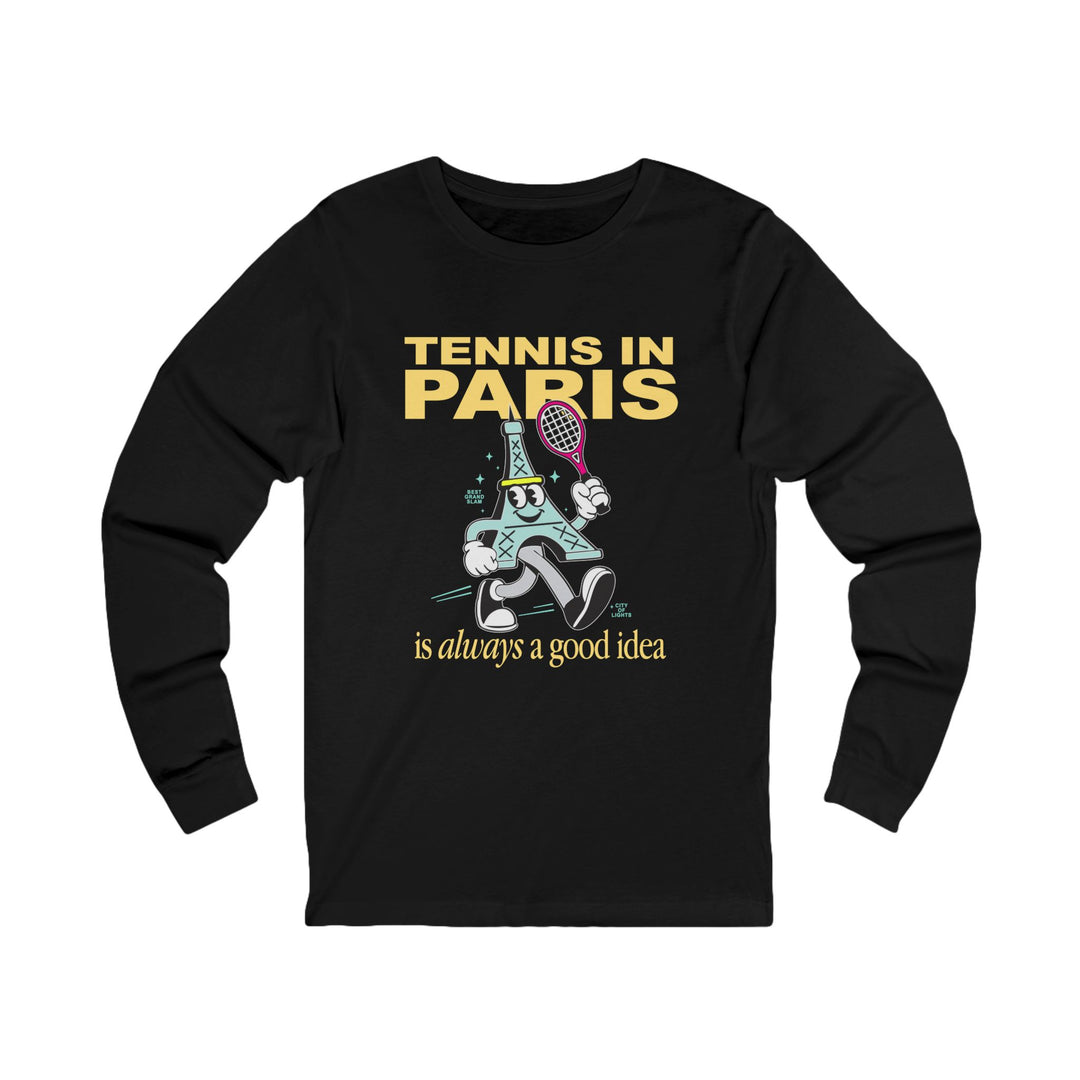 French Open Mascot Long Sleeve T-shirt