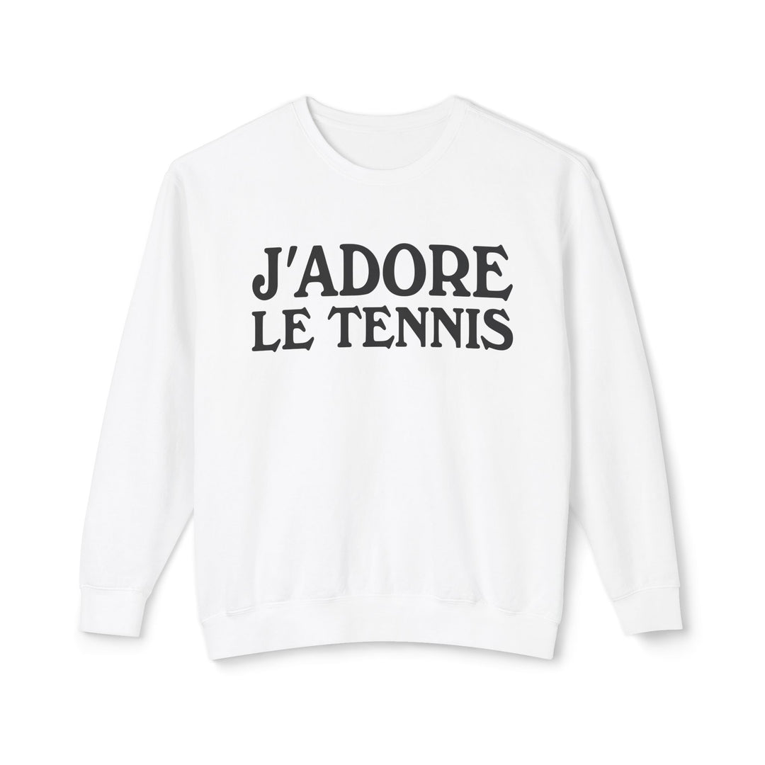 J'adore le Tennis Lightweight Sweatshirt