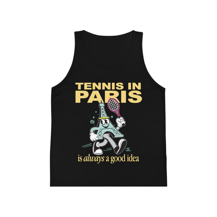 French Open Mascot Kid's Tank Top