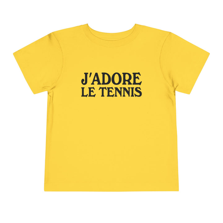 J'adore le Tennis  Toddler T-Shirt