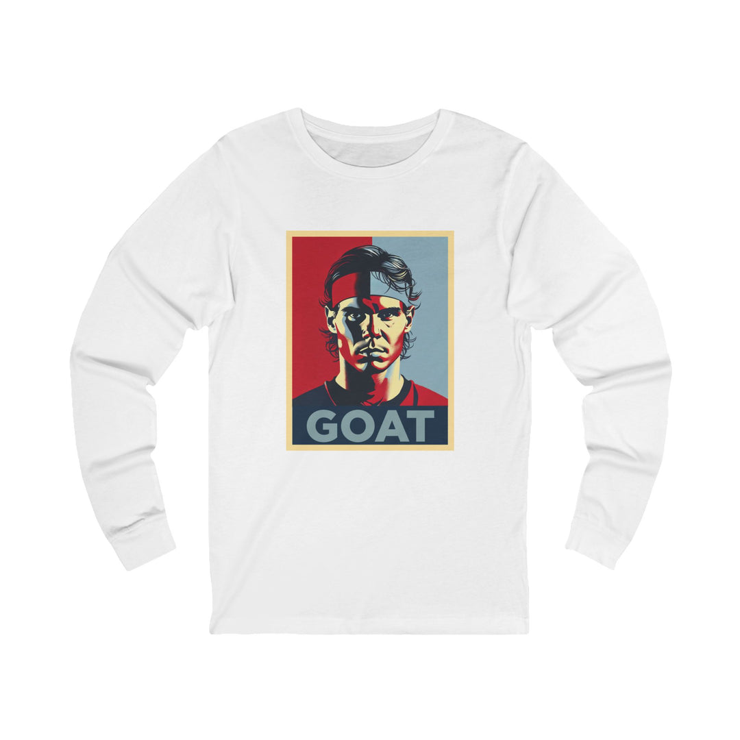 Rafael Nadal GOAT Unisex Jersey Long Sleeve Tee