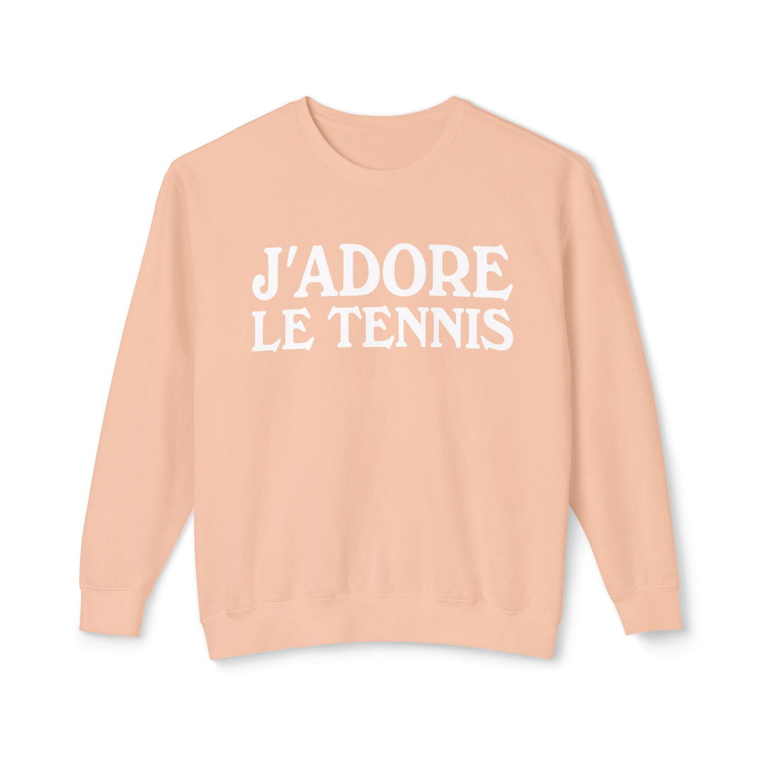 J'adore le Tennis Lightweight Sweatshirt