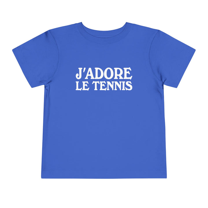 J'adore le Tennis Toddler T-Shirt
