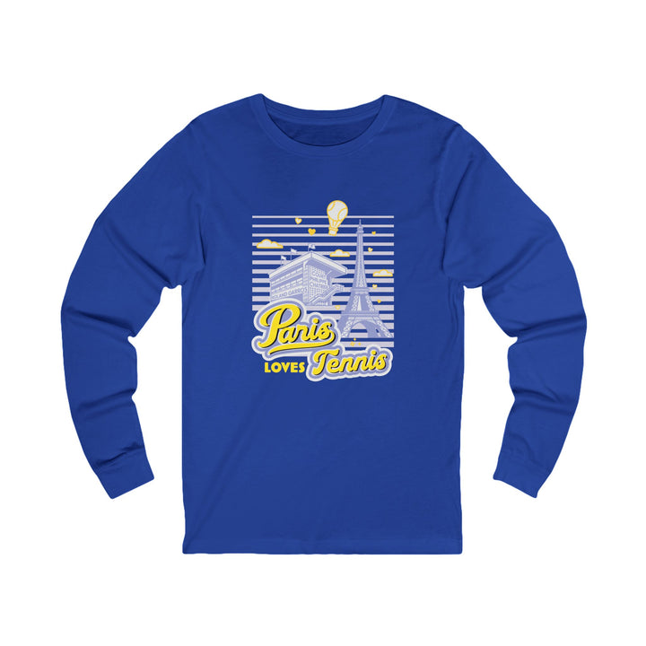 Paris Loves Tennis Long Sleeve T-shirt
