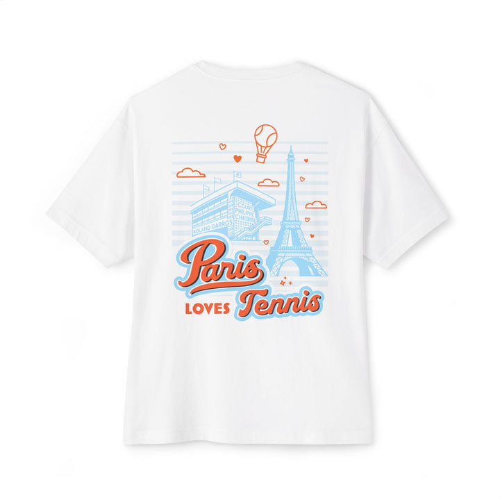 Paris Loves Tennis Heavyweight / Boxy Tee