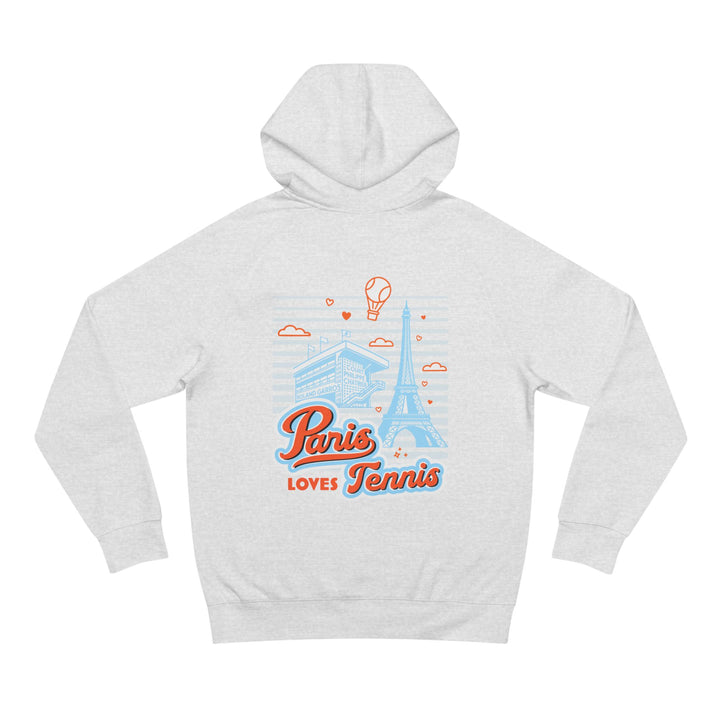 Paris Loves Tennis Hoodie Sweatshirt