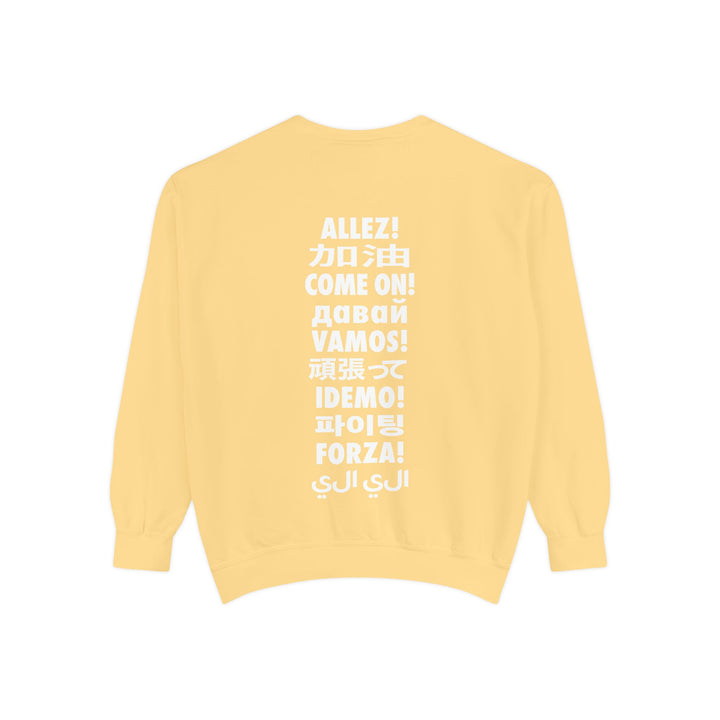 Allez / Vamos Unisex Tennis Crewneck Sweatshirt