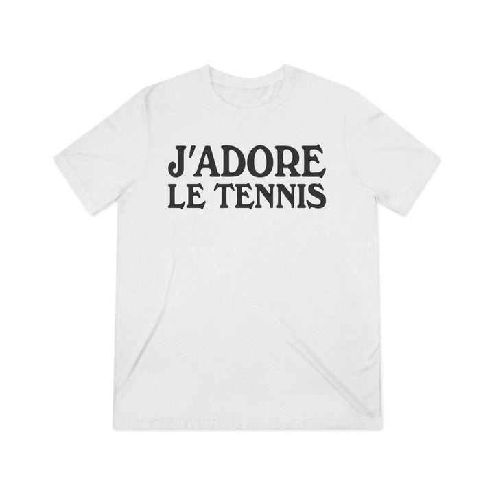 J'adore le Tennis Unisex Triblend T-Shirt