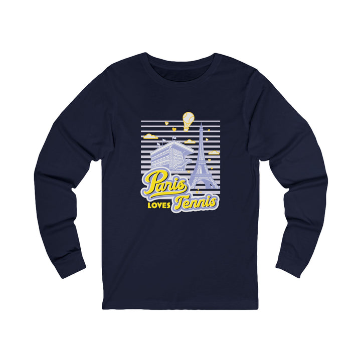 Paris Loves Tennis Long Sleeve T-shirt