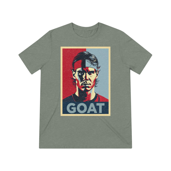 Rafael Nadal GOAT Unisex Triblend Tee