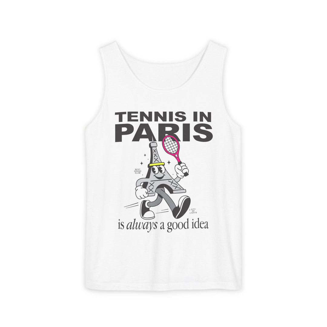French Open Mascot Sleeveless Tank
