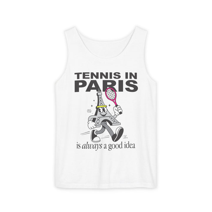French Open Mascot Sleeveless Tank