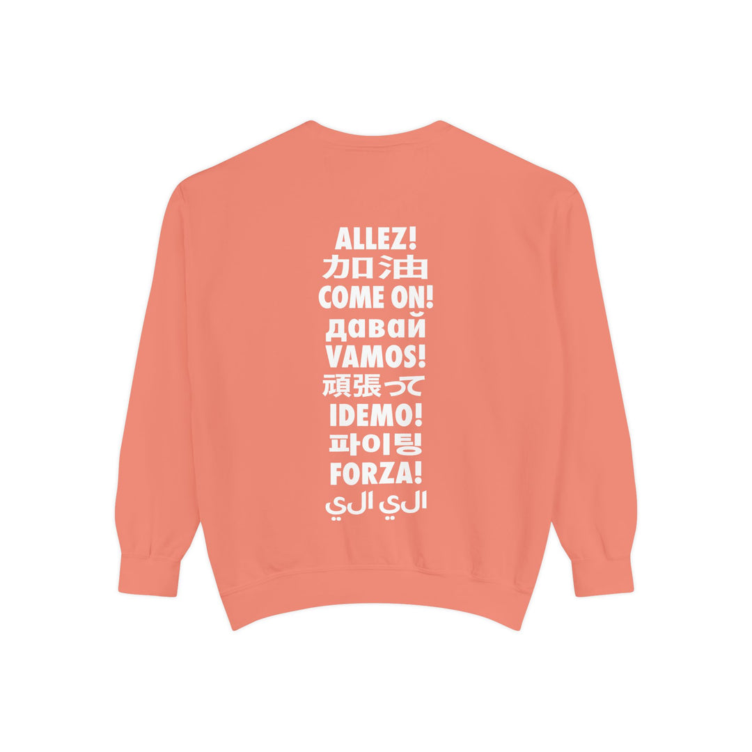 Allez / Vamos Unisex Tennis Crewneck Sweatshirt