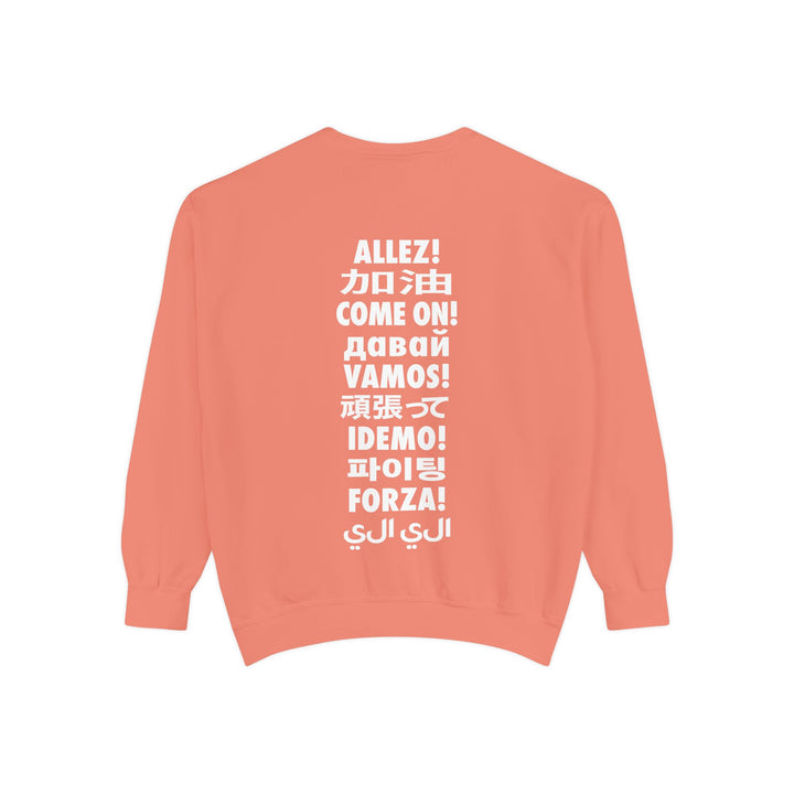 Allez / Vamos Unisex Tennis Crewneck Sweatshirt