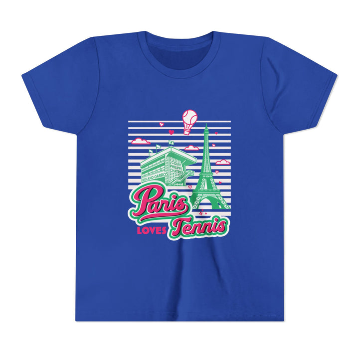 Paris Loves Tennis Kid's T-Shirt