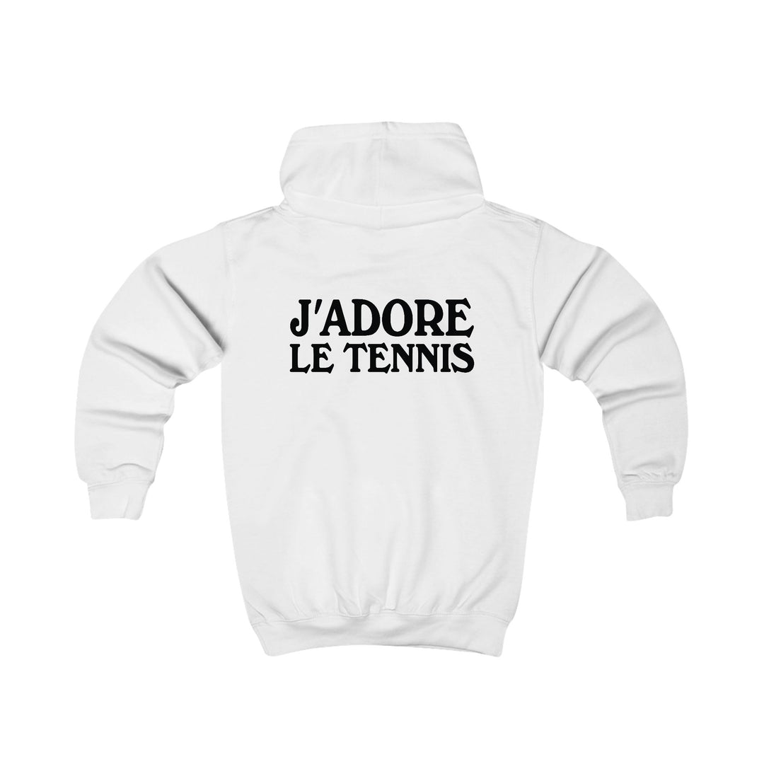 J'adore le Tennis  Kid's Hoodie