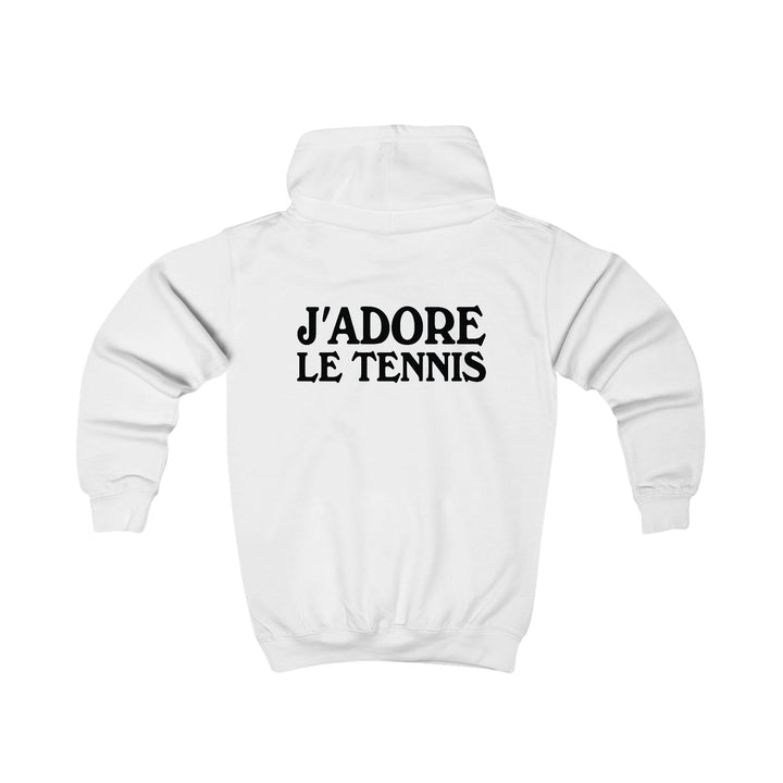 J'adore le Tennis  Kid's Hoodie