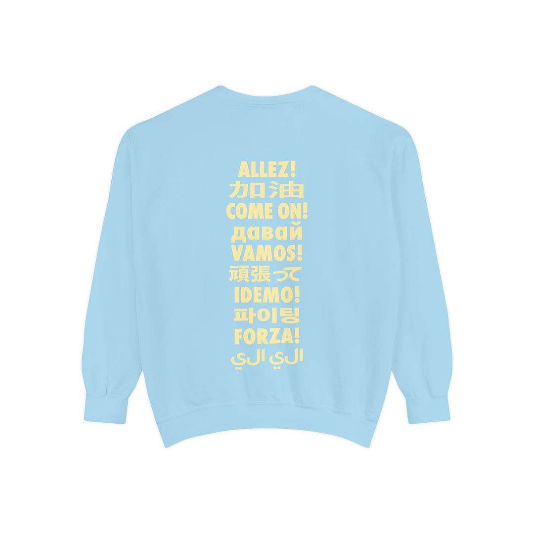 Allez / Vamos Unisex Tennis Crewneck Sweatshirt