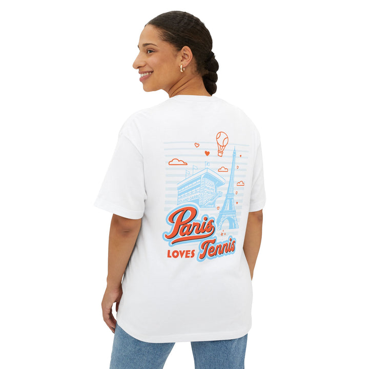 Paris Loves Tennis Heavyweight / Boxy Tee