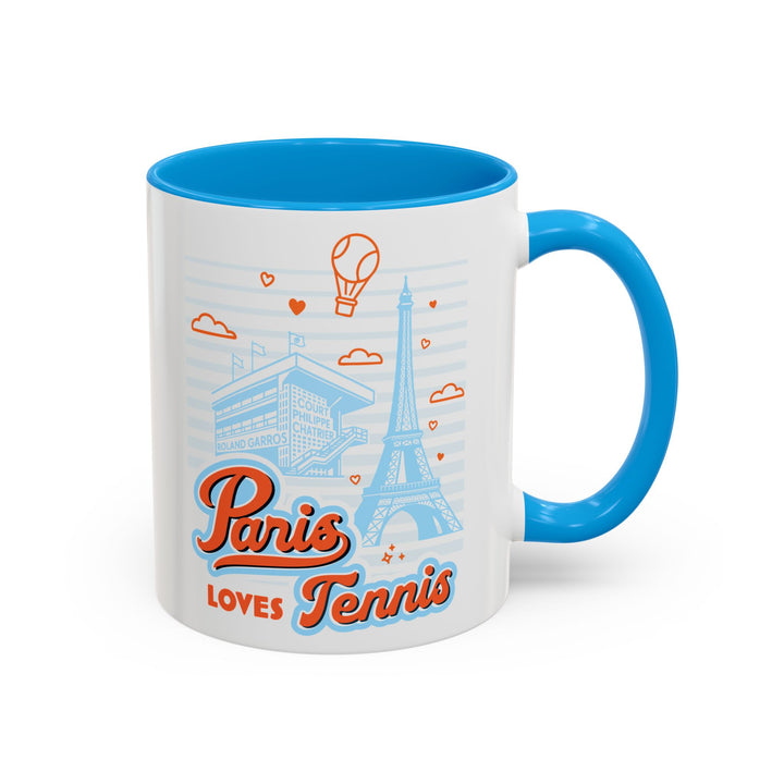 Paris Loves Tennis Mug