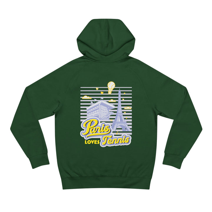 Paris Loves Tennis Hoodie Sweatshirt