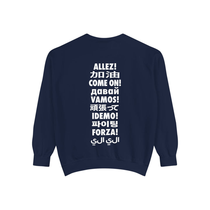Allez / Vamos Unisex Tennis Crewneck Sweatshirt