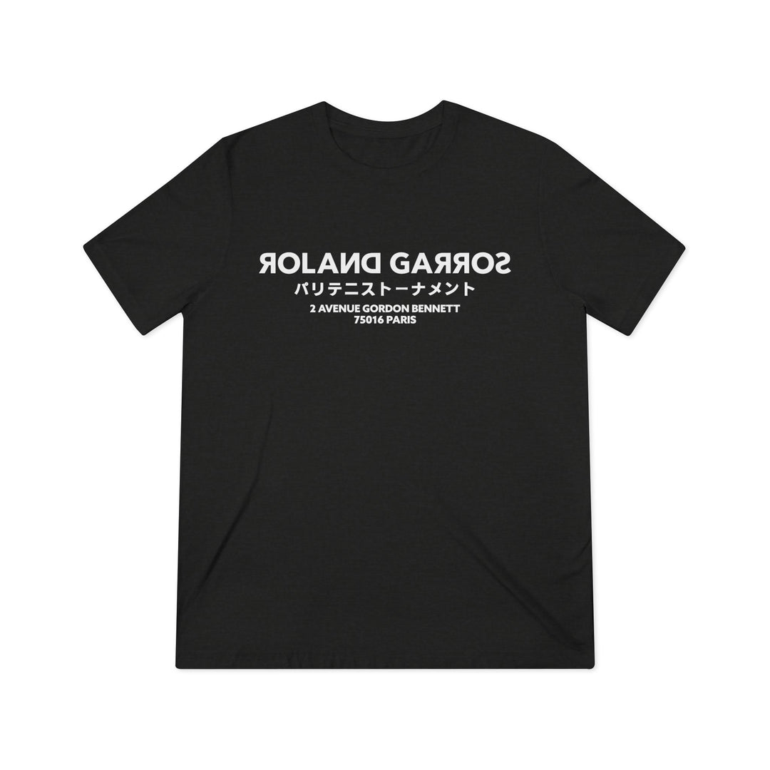 Roland Garros Underground Unisex Triblend T-Shirt