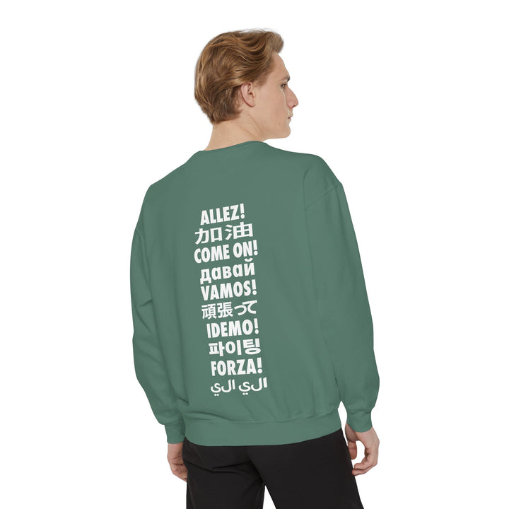 Allez / Vamos Unisex Tennis Crewneck Sweatshirt