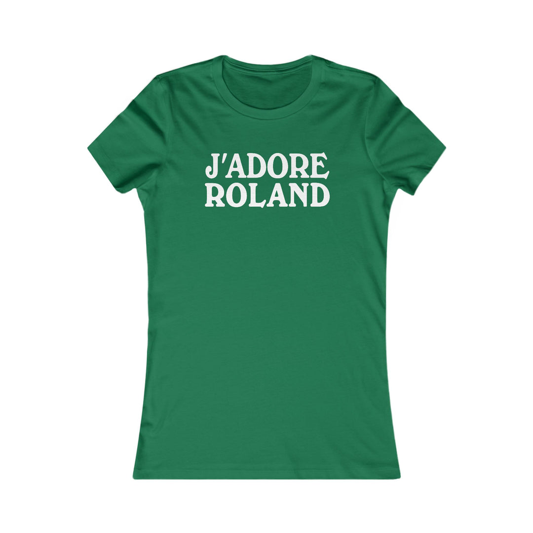 J'adore Roland Women's Fitted Tee