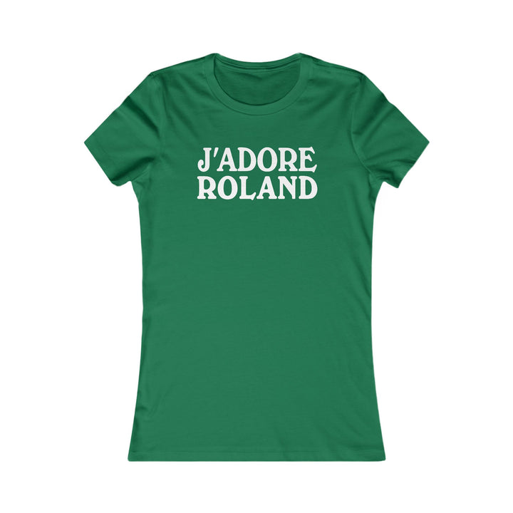 J'adore Roland Women's Fitted Tee