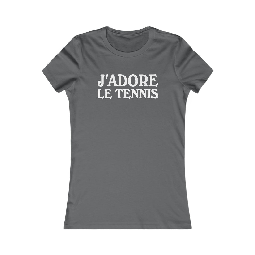 J'adore le Tennis Women's Fitted Tee