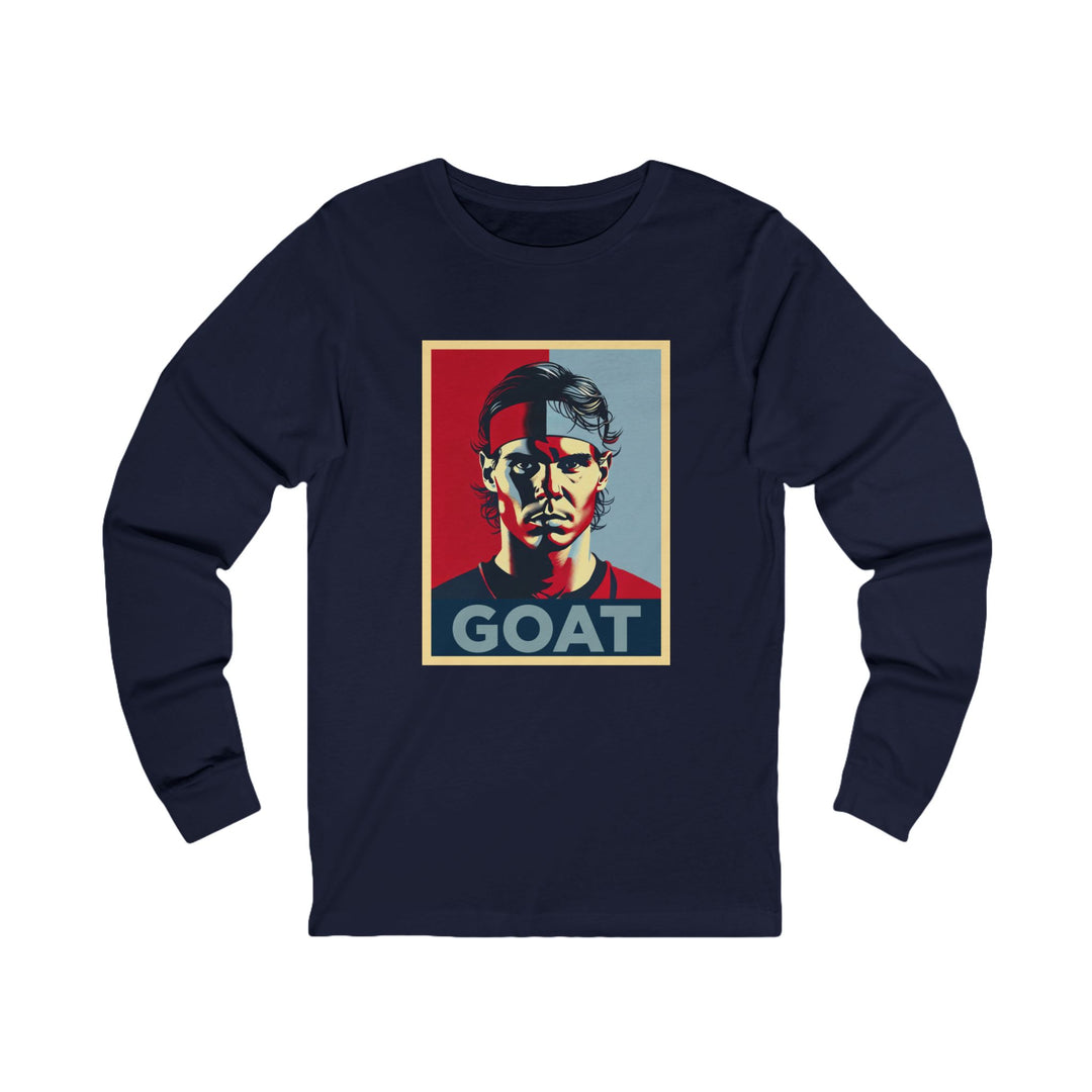 Rafael Nadal GOAT Unisex Jersey Long Sleeve Tee