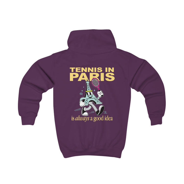 French Open Mascot Kid's Hoodie